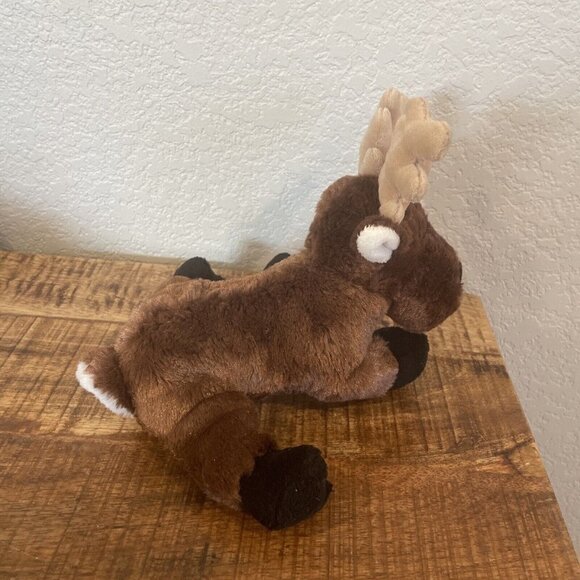 Webkinz Reindeer Plush  HM137 GANZ Moose NO CODE Toy Stuff Animal Deer Christmas - Picture 5 of 7
